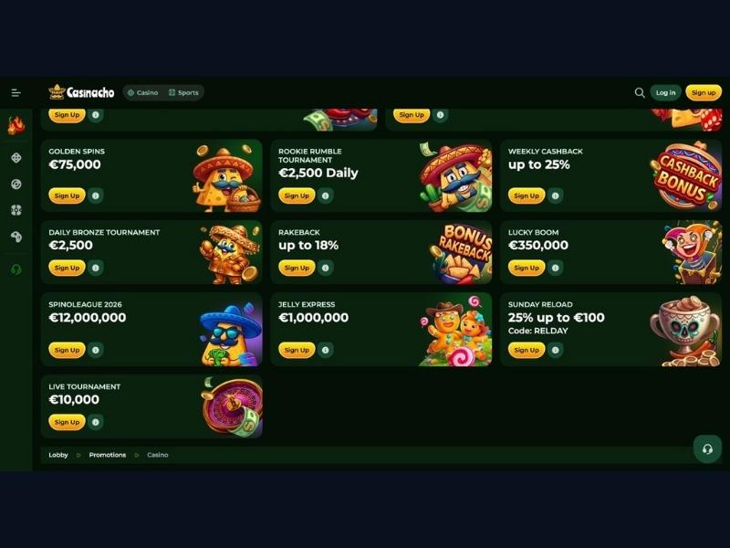 KYC strategia bonus e demo mode su Casinacho Casino Nacho Casino per l'Italia