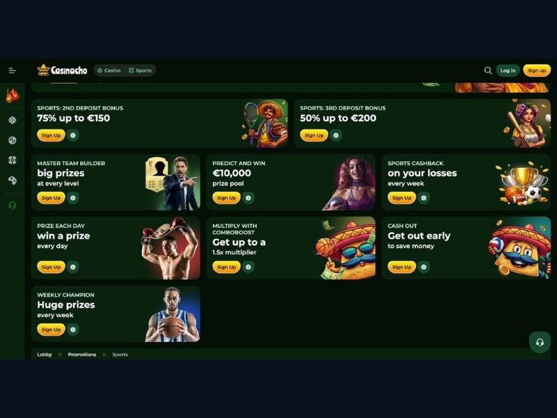App mobile e configurazione meccaniche su Casinacho Casino per giocatori italiani
